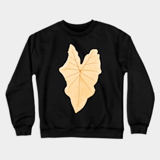 Leaf Yellow Crewneck Sweatshirt